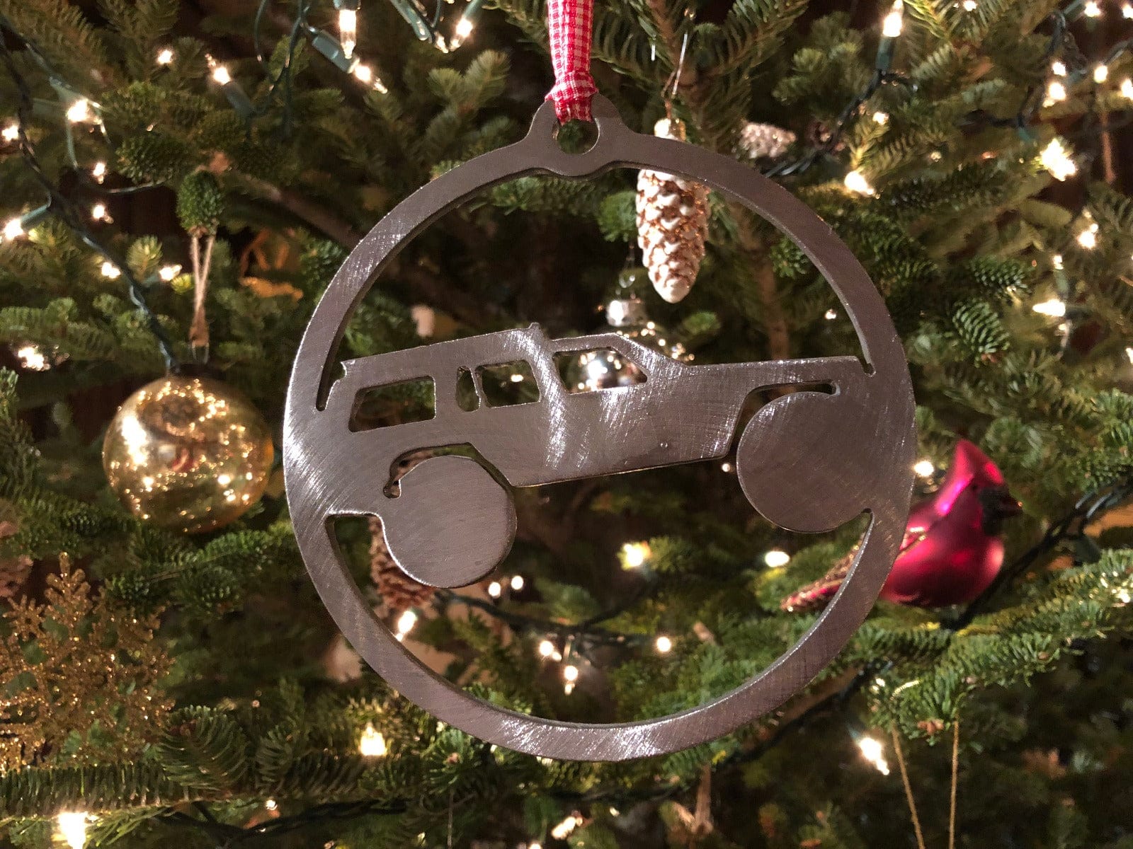 Cherokee Steel Ornament