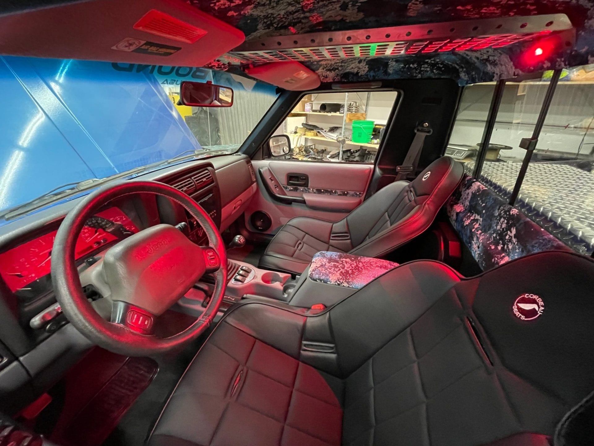 Overhead Molle Storage Rack | Jeep Comanche MJ (1986-1992)