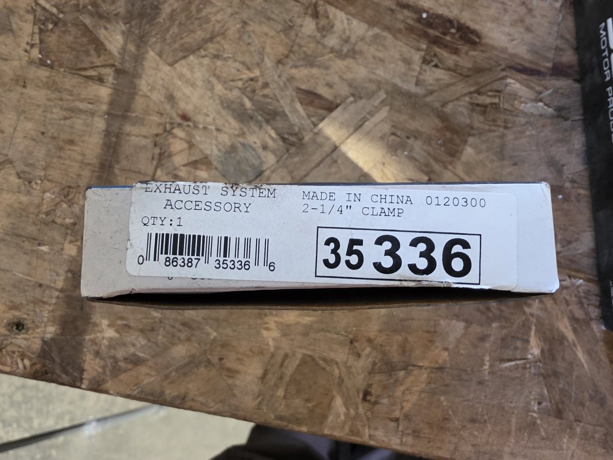 Exhaust Mate (Walker 35336) 2-1/4" U-Bolt Exhaust Clamp (Open Box), image 3