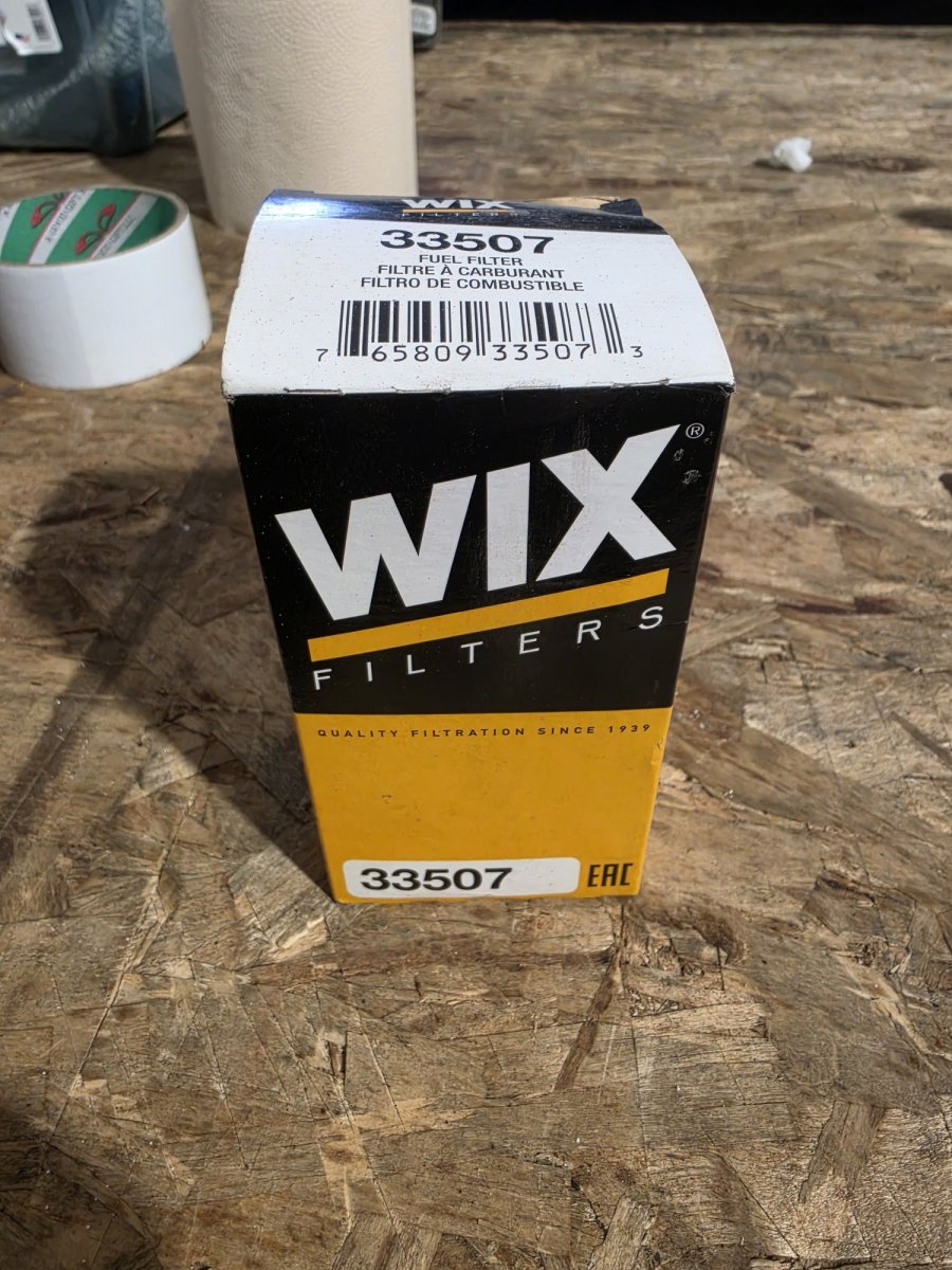 WIX 33507 Diesel Fuel Filter Cartridge (New Old Stock)