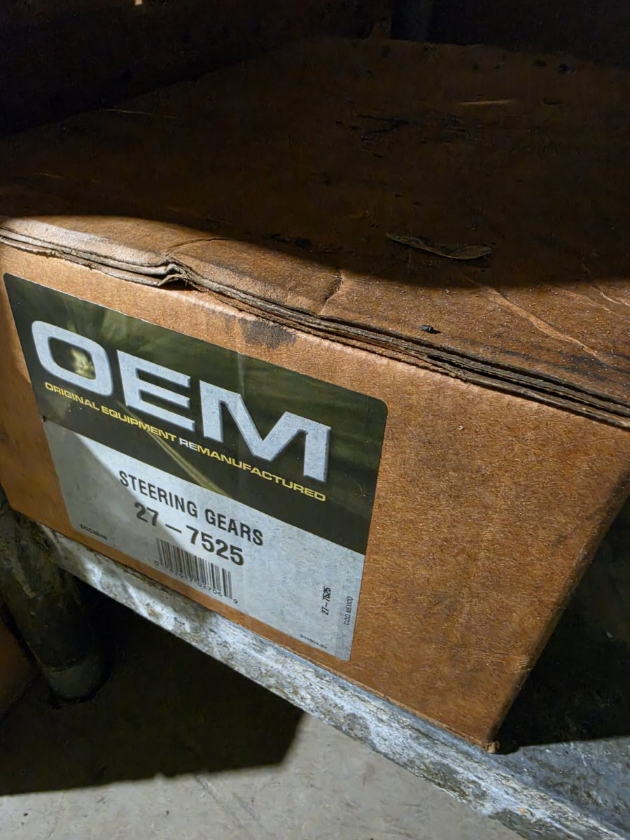 A1 Cardone 27-7525 Remanufactured Power Steering Gear Box (New in Box, No Core)