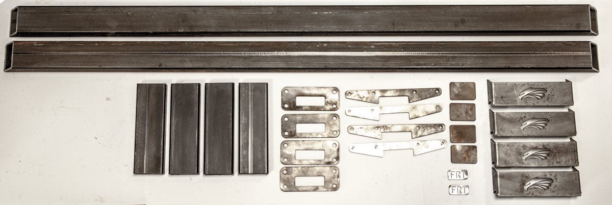 Rock Slider DIY Kit – Jeep Cherokee XJ (1986–2001)