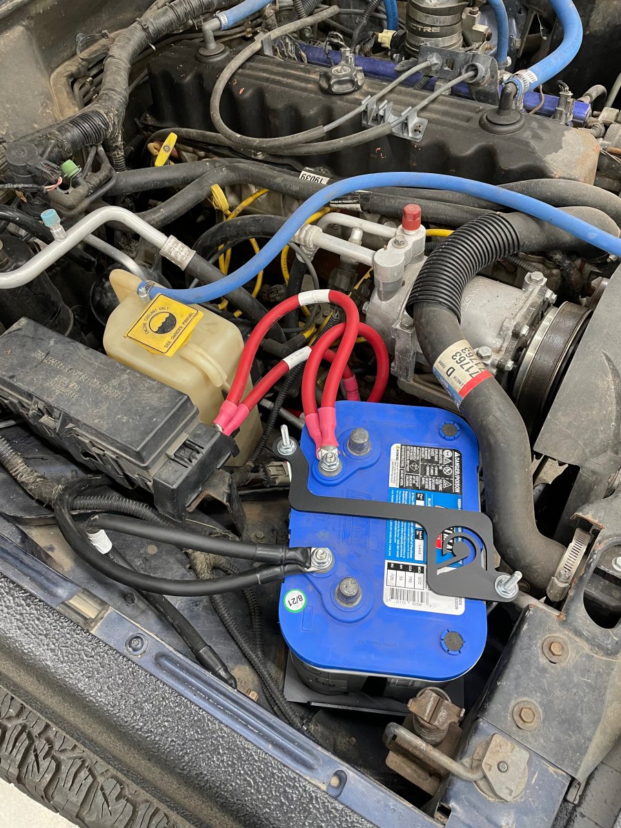 Battery Cable Upgrade Kit – Jeep Cherokee XJ & Comanche MJ (1984–2001)