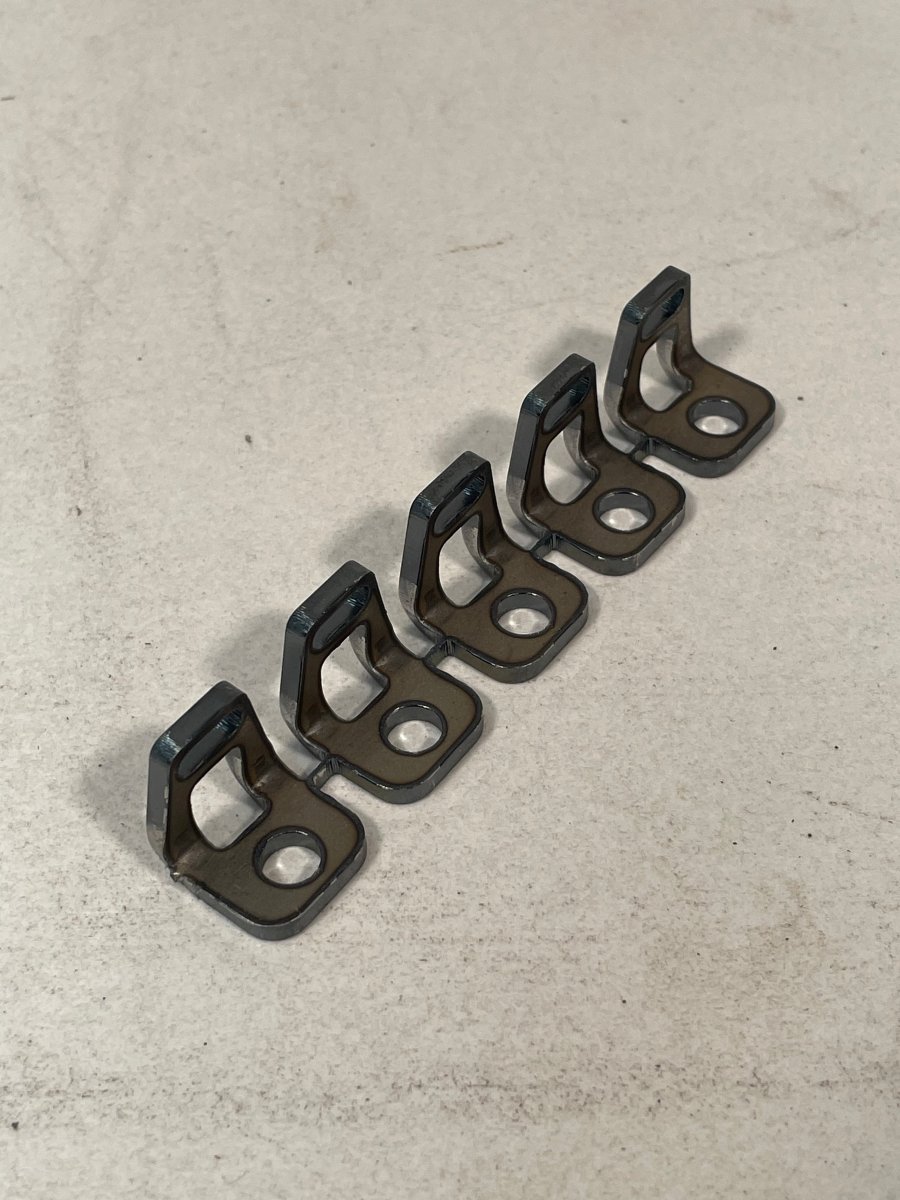 Zip Tie Tab, Bolt-On – Strip of 5