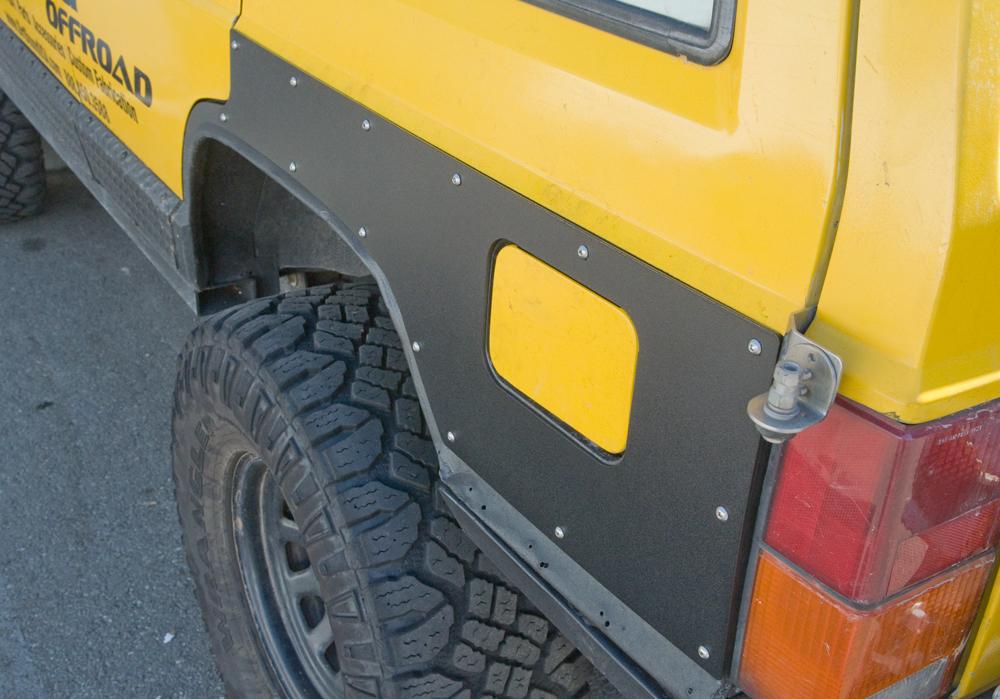 Rear Quarter Panel Armor – Jeep Cherokee XJ (1984–2001)