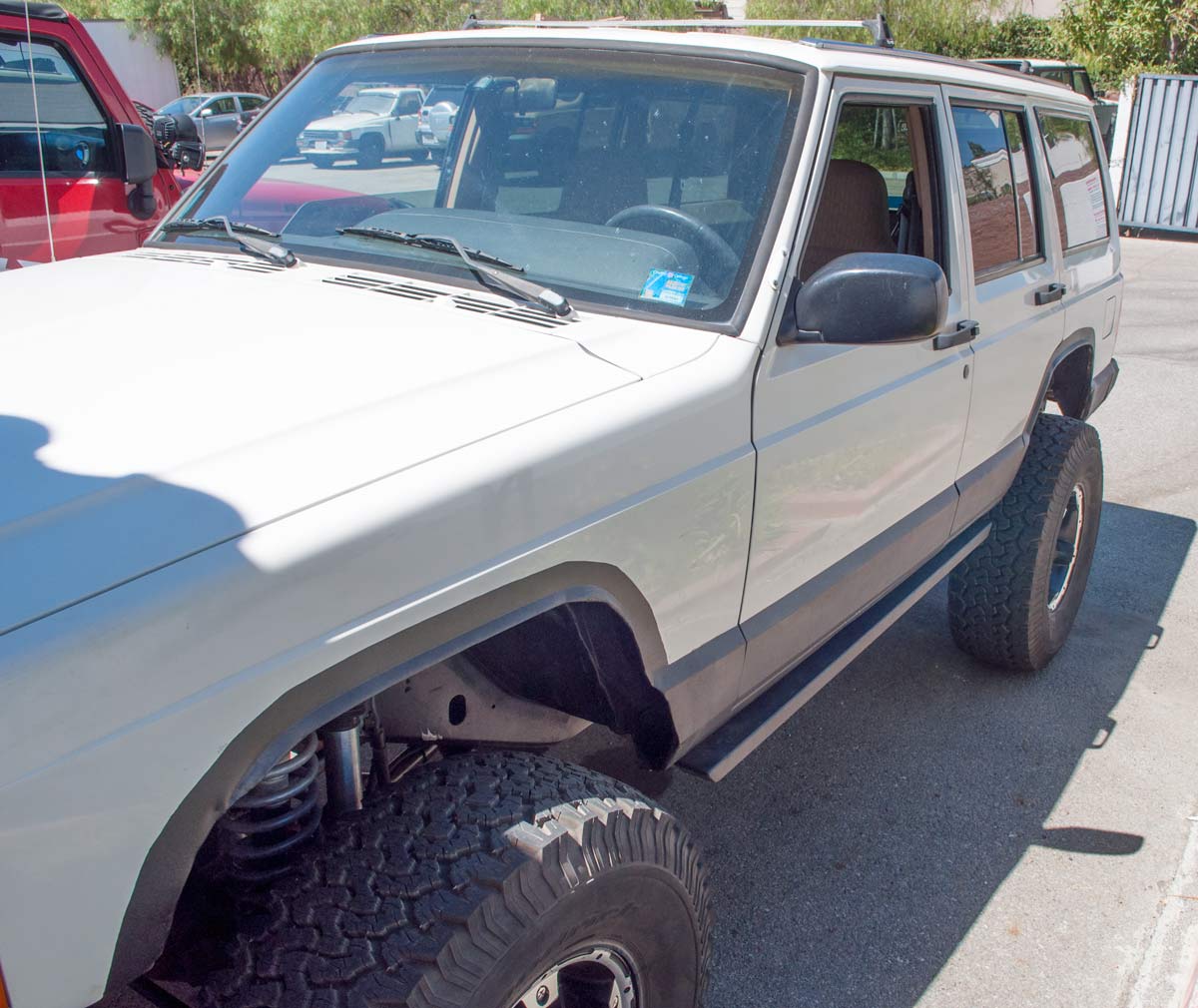 Weld-On Rock Sliders for XJs with Frame Plating – Jeep Cherokee XJ (1984–2001)