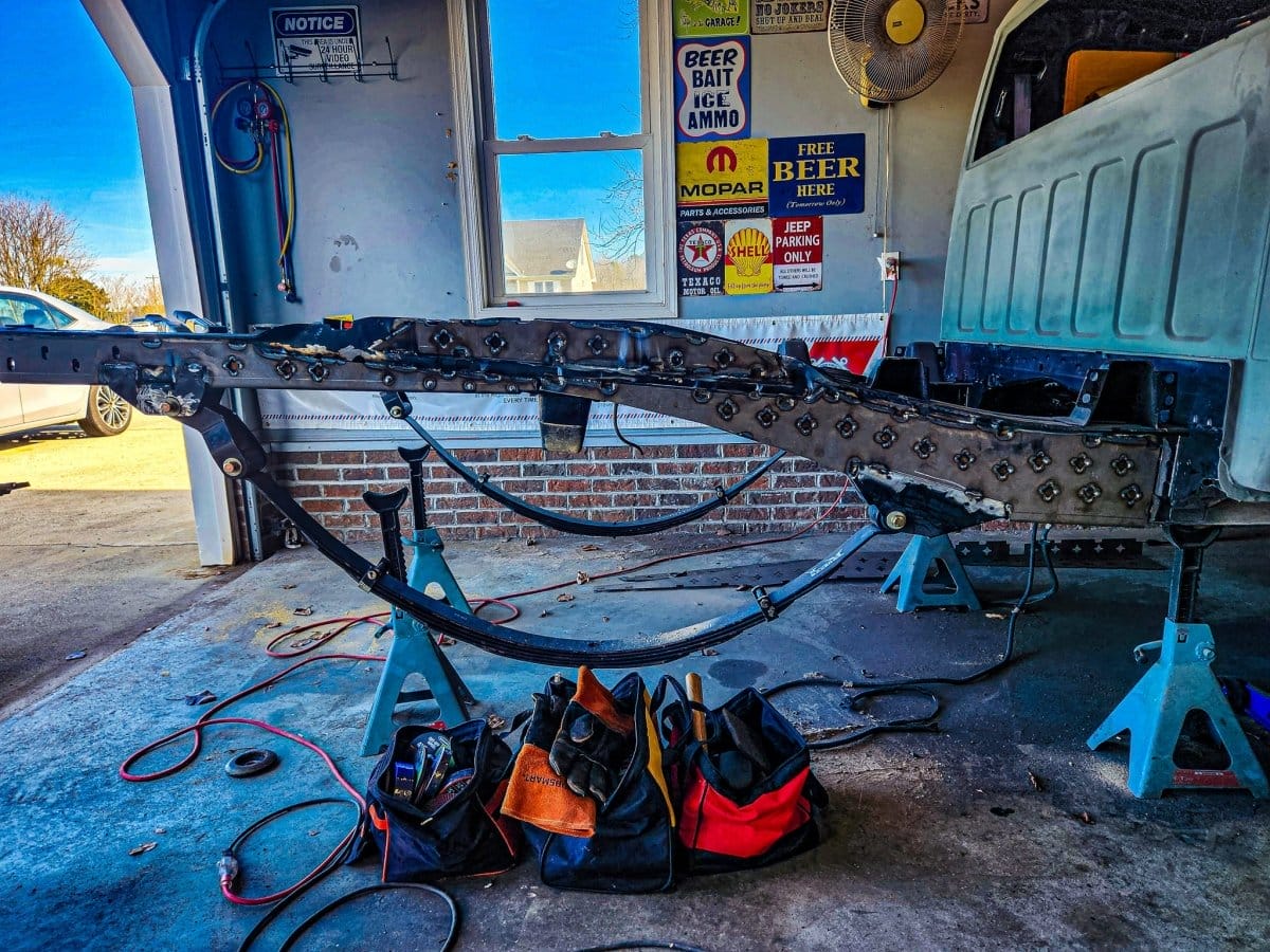 Short Bed UniBody Frame Plating (Weld-On) – Jeep Comanche MJ (1985–1992)