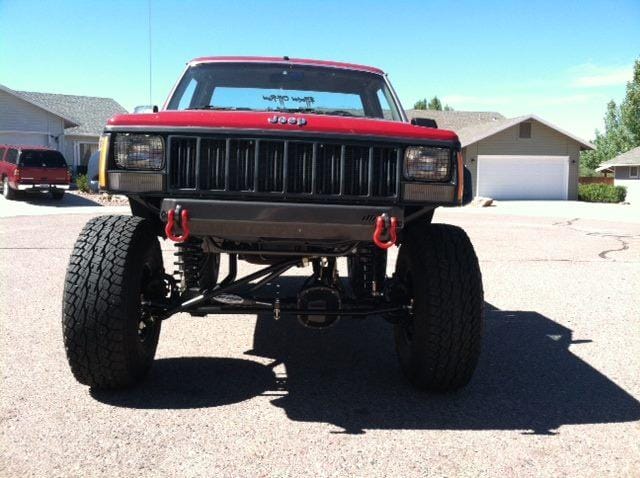 DIY - Stubby Front Recovery Bumper fits Jeep Cherokee XJ & Comanche MJ (1984–2001)