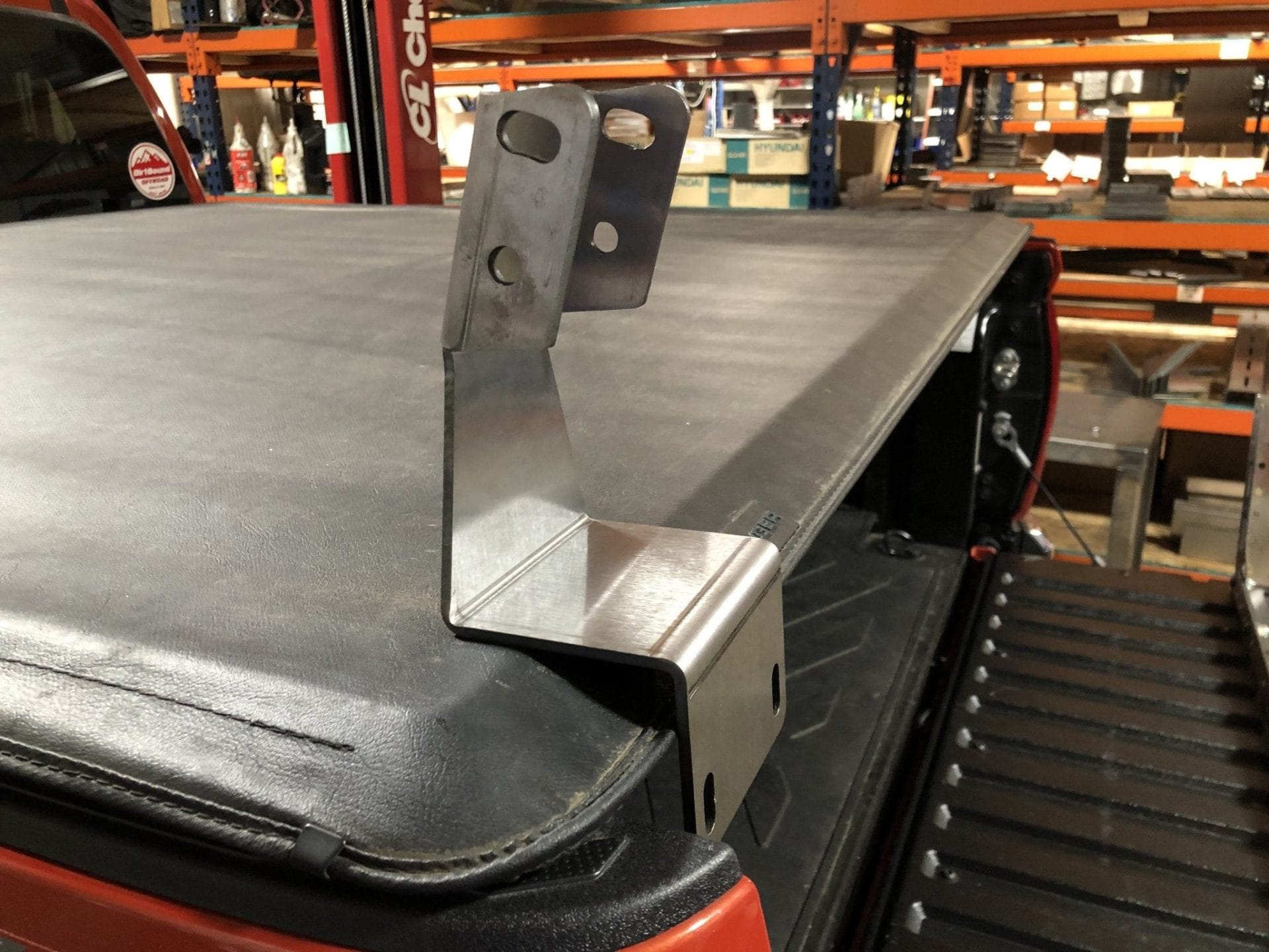 Bed Rack 4" Tonneau Cover Adapters - DirtBound Offroad