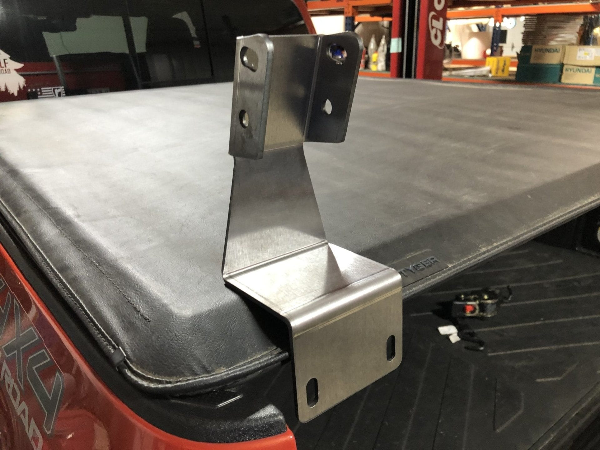 Bed Rack 4" Tonneau Cover Adapters - DirtBound Offroad