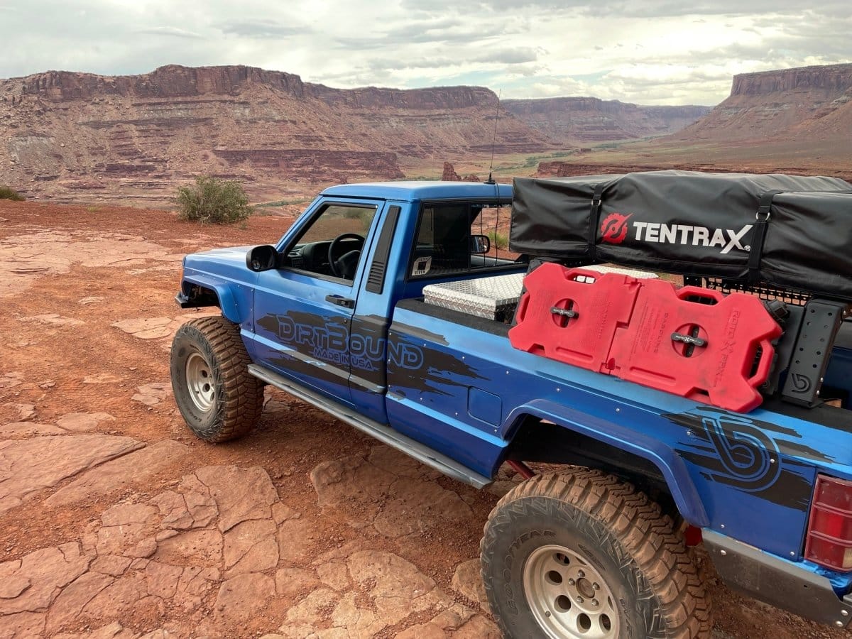 Bed Rack Rotopax Mount - DirtBound Offroad