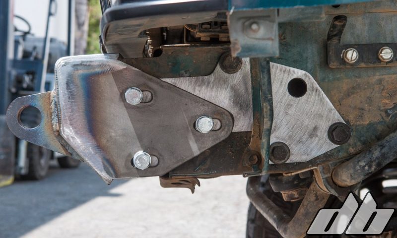 Front Bumper Tie-in Brackets | Jeep XJ/MJ - DirtBound Offroad