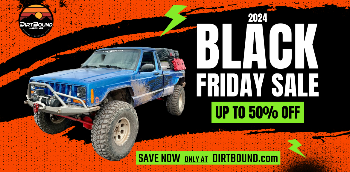 Black Friday Sale up to 50% off, Only at DirtBound.com