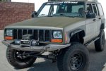 Manta Ray Front Winch Bumper | No Hoop | Jeep XJ/MJ - DirtBound Offroad