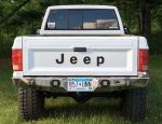 Manta Ray Rear Bumper - Jeep Comanche MJ - DirtBound Offroad