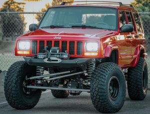 Stump Winch Bumper | Jeep XJ/MJ - DirtBound Offroad